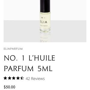 Elia parfum No.1 new in bag
